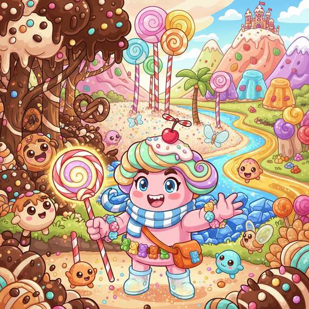 Sweetland Saga - Jabali AI Poster