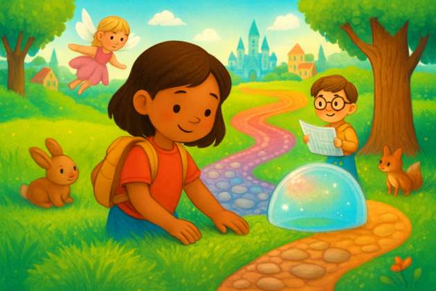 Layla’s Texture Quest - Jabali AI Poster