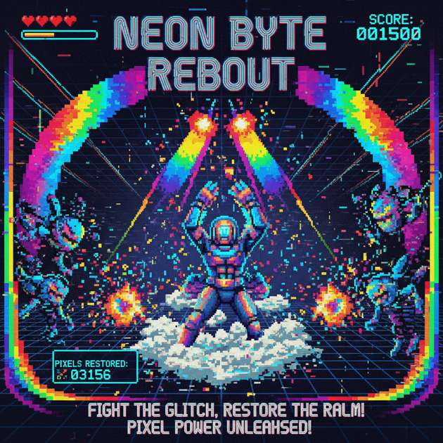 Pixel Surge Protocol - Jabali AI Poster