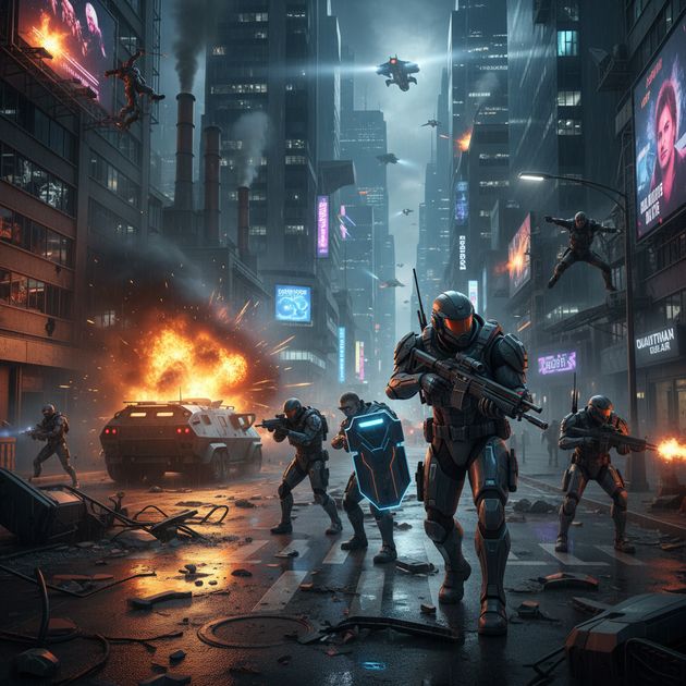 Urban Warfront - Jabali AI Poster