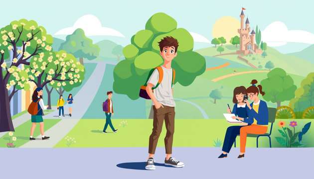 Campus Crossroads - Jabali AI Poster