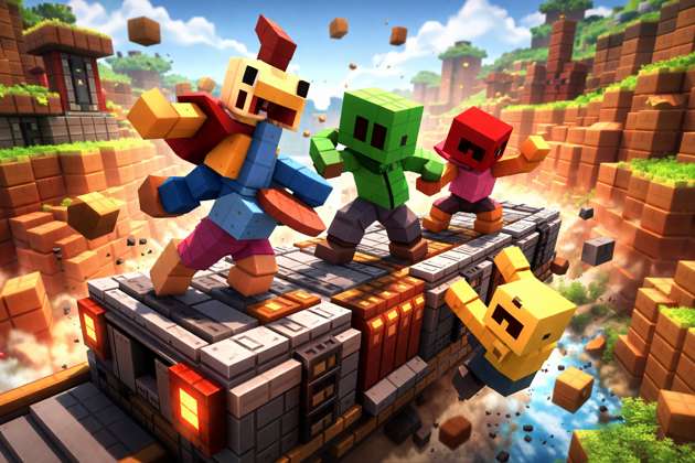 Block Brawlers - Jabali AI Poster