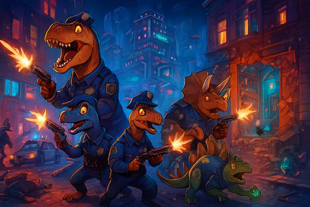 Jurassic Justice Squad - Jabali AI Poster