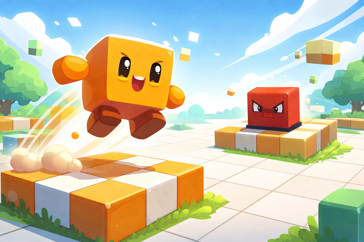 Cube Hop Arena - Instant game by Jabali AI