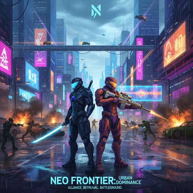 Neon Divide - 3D Open World by Jabali AI