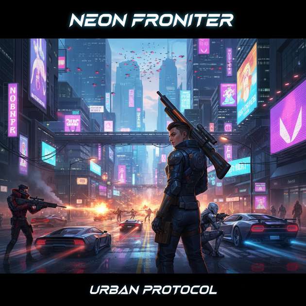 Neon Divide - 3D Open World by Jabali AI