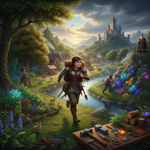 TerraBound Realms - Jabali AI Poster