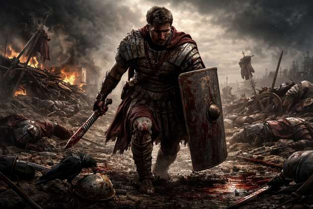 Aftermath of Rome - Jabali AI Poster