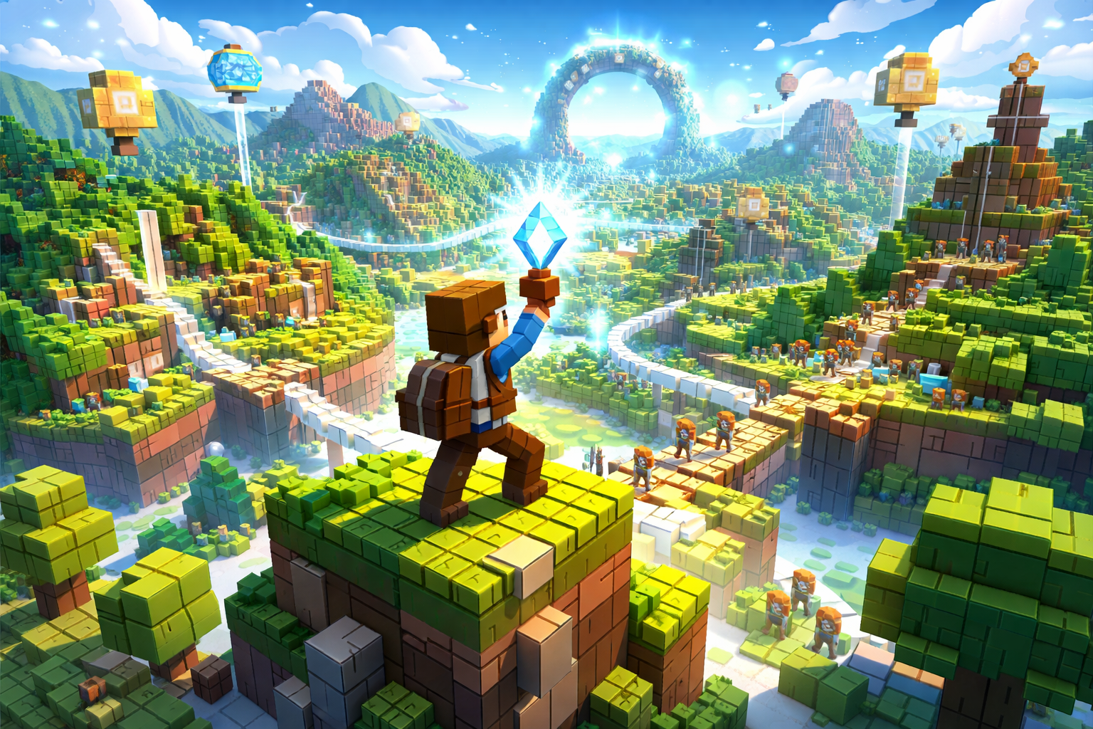 BlockWorld Online - Instant game by Jabali AI