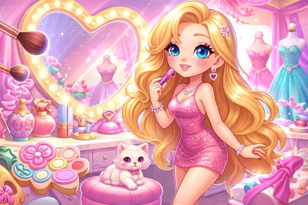 Glam Up Girls - Jabali AI Poster