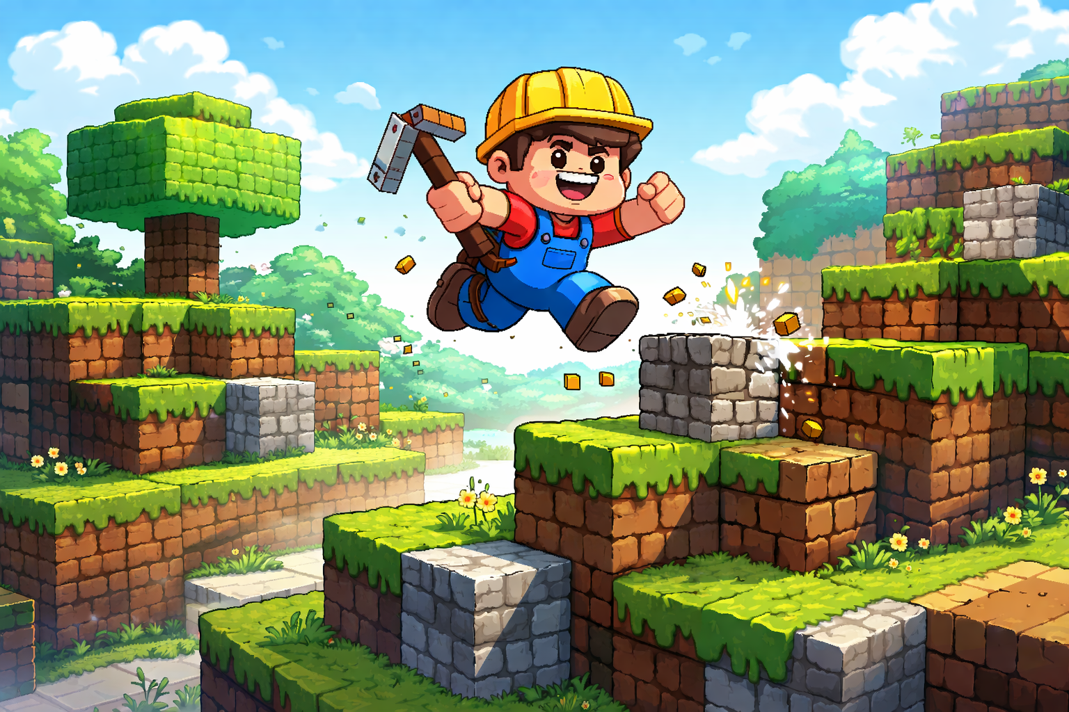 PixelCraft 2D - Instant game by Jabali AI