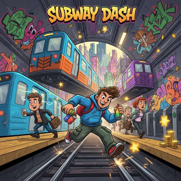 Graffiti Run - Jabali AI Poster