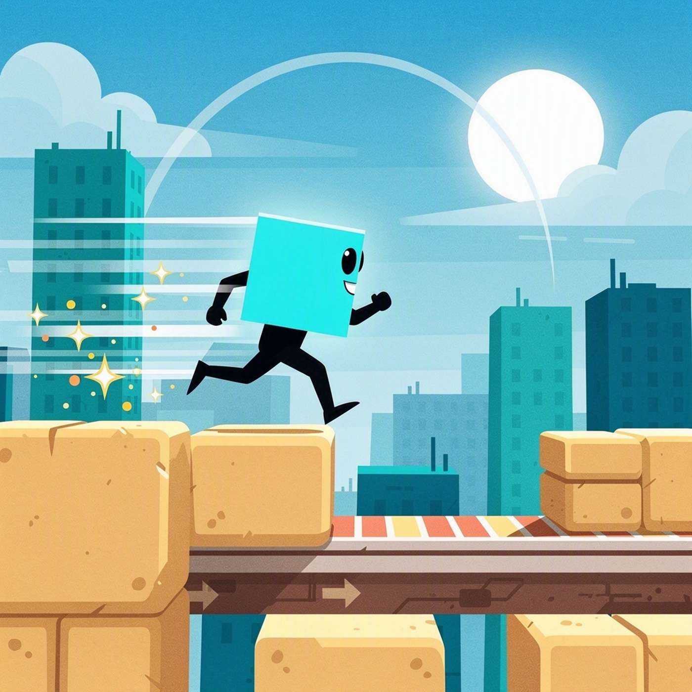Dash Block Runner game artwork