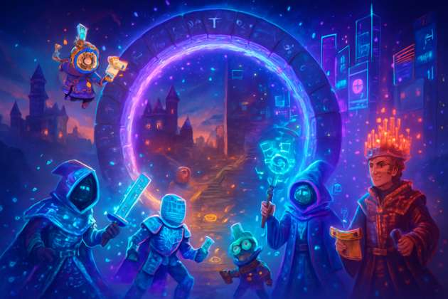 Portals & Paragons: Realms United - Jabali AI Poster