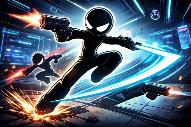 Stickman Battle Ops - Jabali AI Poster