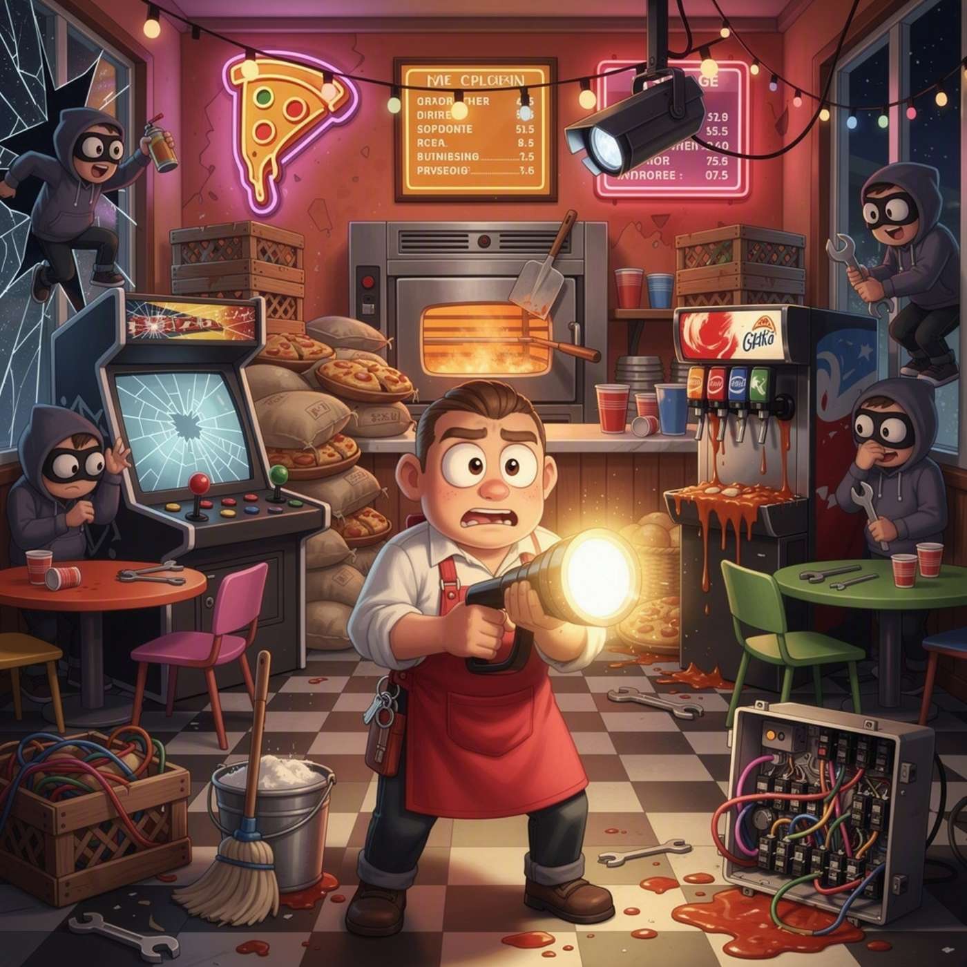 Ночной Дозор Пиццерии game artwork