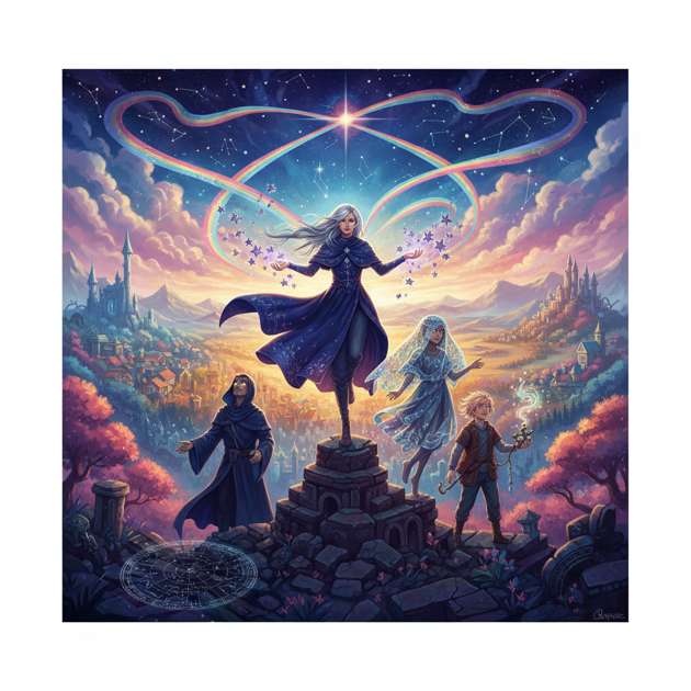 Keeper of Fallen Stars - Jabali AI Poster