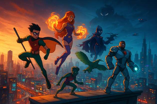 Teen Titans: City Unleashed - Jabali AI Poster