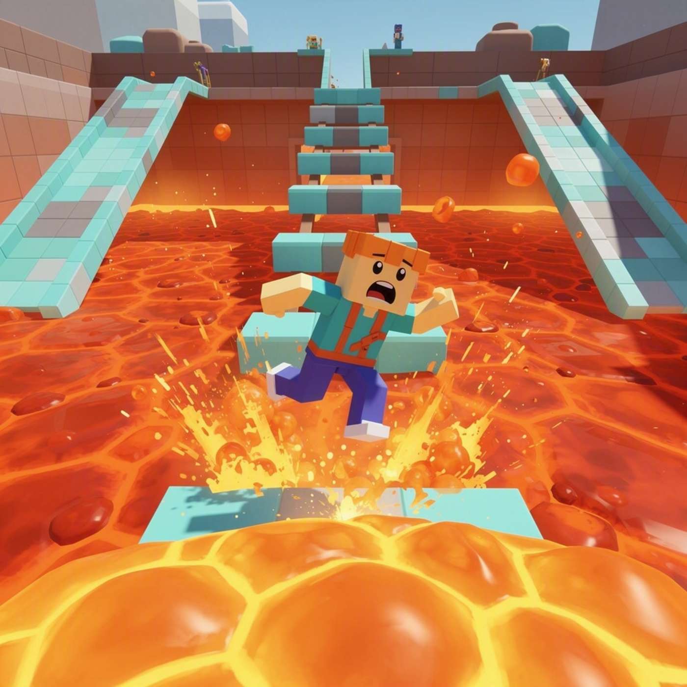Floor Is Lava Frenzy game artwork