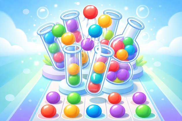 Ball Sort Fun - Jabali AI Poster