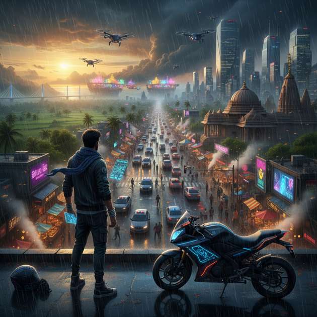 Varuna: City of Choices - Jabali AI Poster