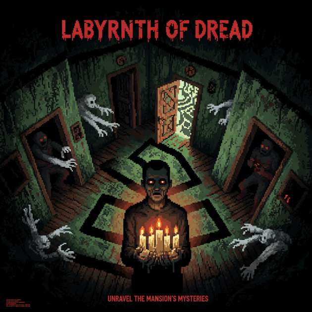 Labyrinth of Dread - Jabali AI Poster