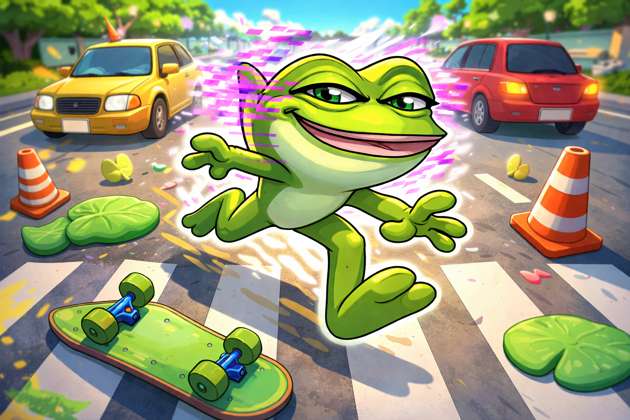 Frogger But Cursed - Jabali AI Poster