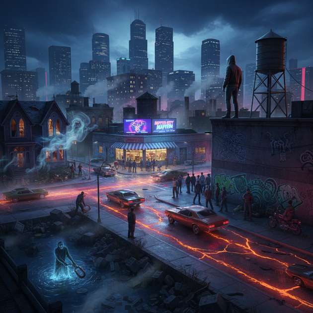 Detroit Motor City - 3D Open World by Jabali AI