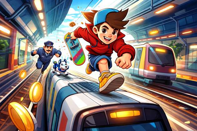Subway Sprint - Jabali AI Poster