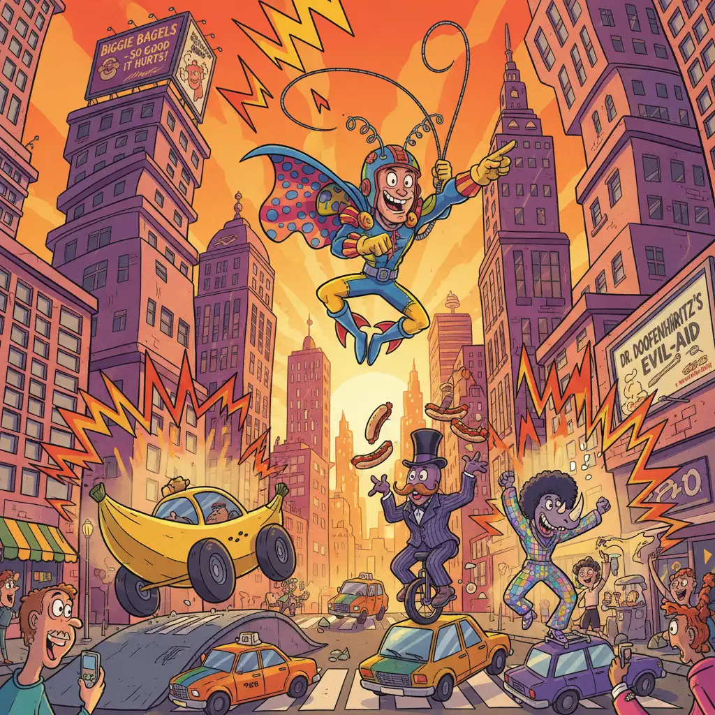 Big Appleopolis Heroics - Jabali AI Poster