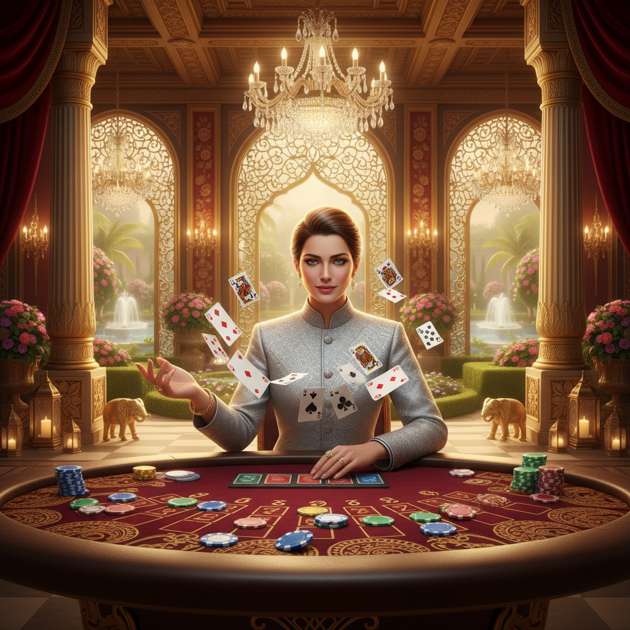 Andar Bahar - Indian Card Game - Jabali AI Poster