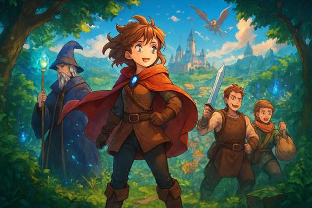 Kingdom Quest: Lyra's Legacy - Jabali AI Poster