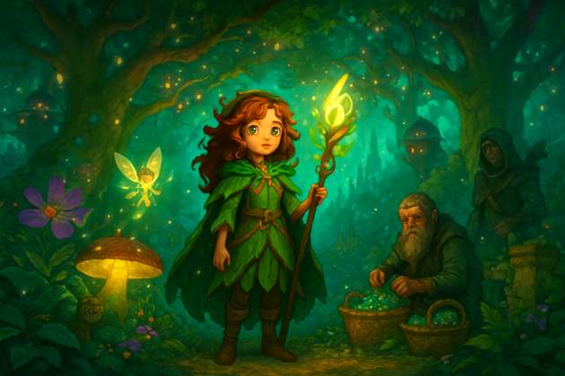 Druid’s Grove - Jabali AI Poster