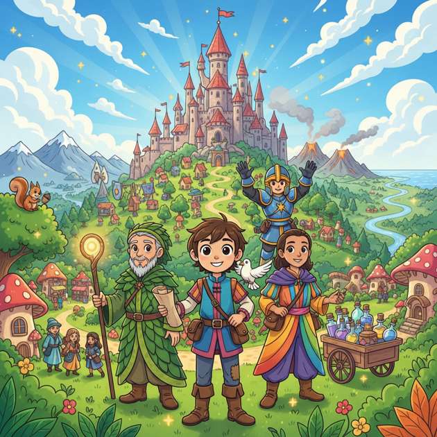 Heroes of the Seven Realms - Jabali AI Poster