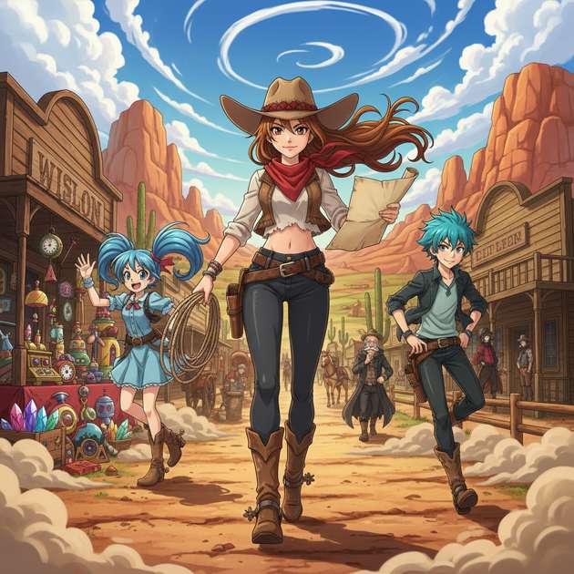 Cassidy Blaze: Wild Trails - Jabali AI Poster