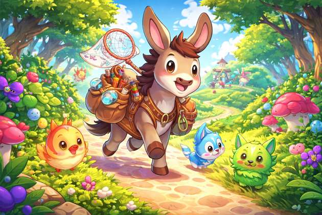 Donkeymon Dash - Jabali AI Poster