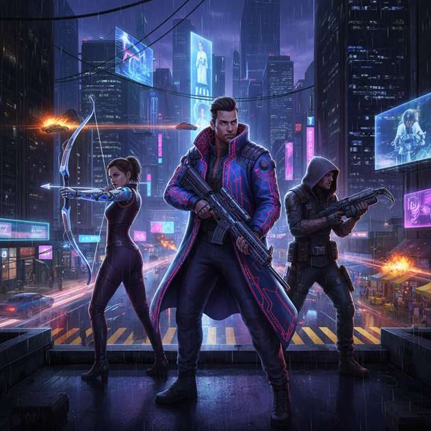 Metropolis Reign - Jabali AI Poster
