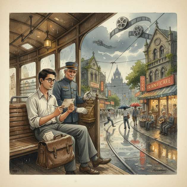 Monsoon Trams and Old Promises - Jabali AI Poster