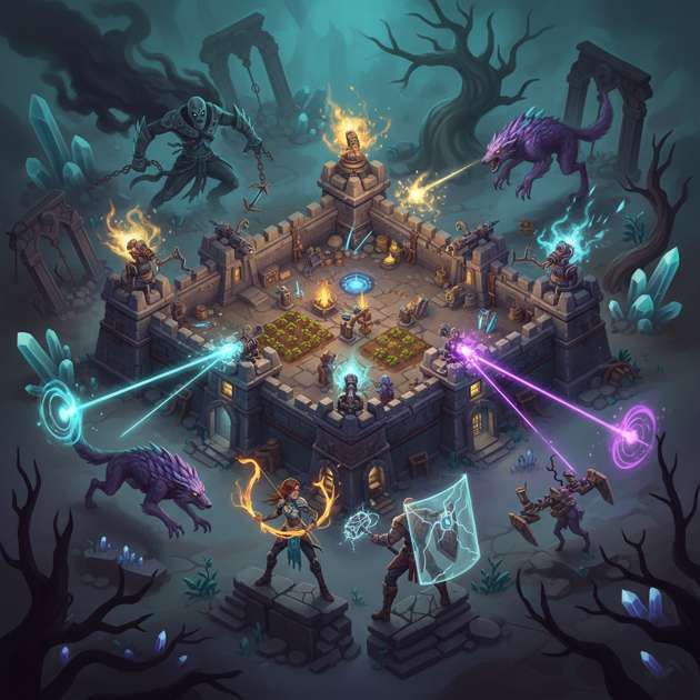 Emberforge: Bastion Reborn - Monster Chase by Jabali AI