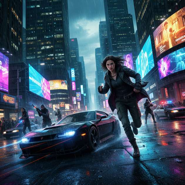 Metropolis Turf Run - Jabali AI Poster
