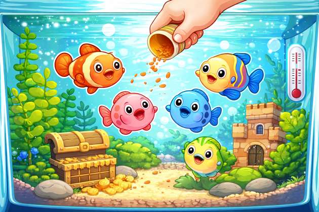Aquarium Penjaga Ikan - Jabali AI Poster