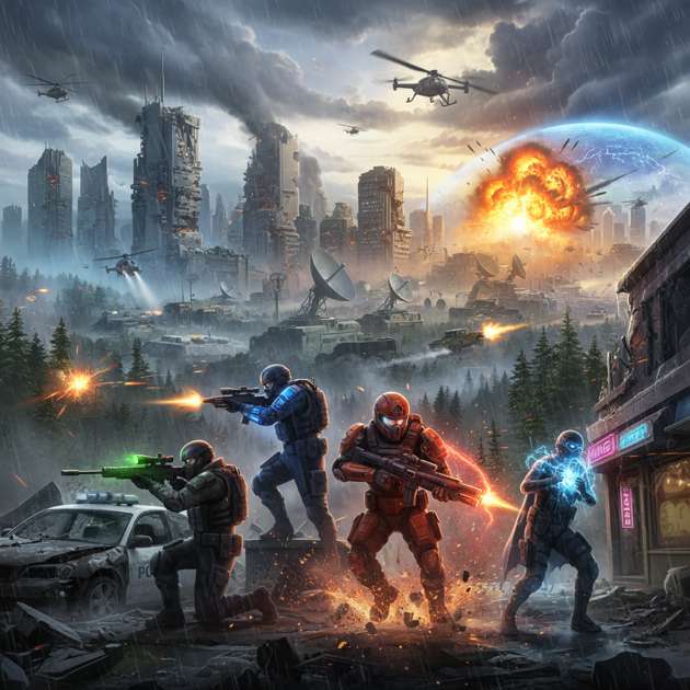 BattleZone: Warfront - Jabali AI Poster