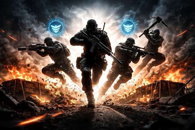 Squad Goals Battle Royale - Jabali AI Poster