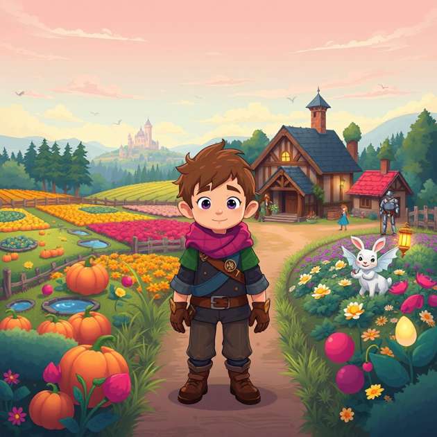 Mystic Meadow - Jabali AI Poster
