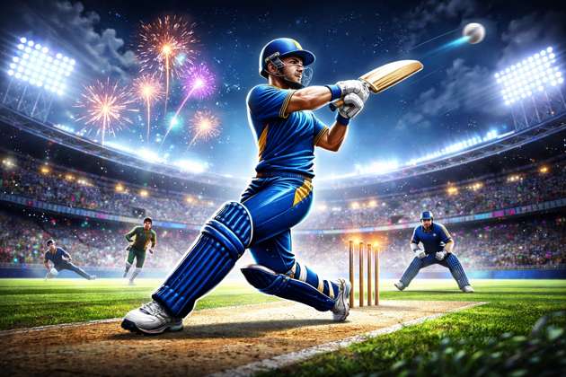 Cricket Champions 3D - Jabali AI Poster