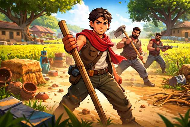 Gaon Royale Survival - Jabali AI Poster