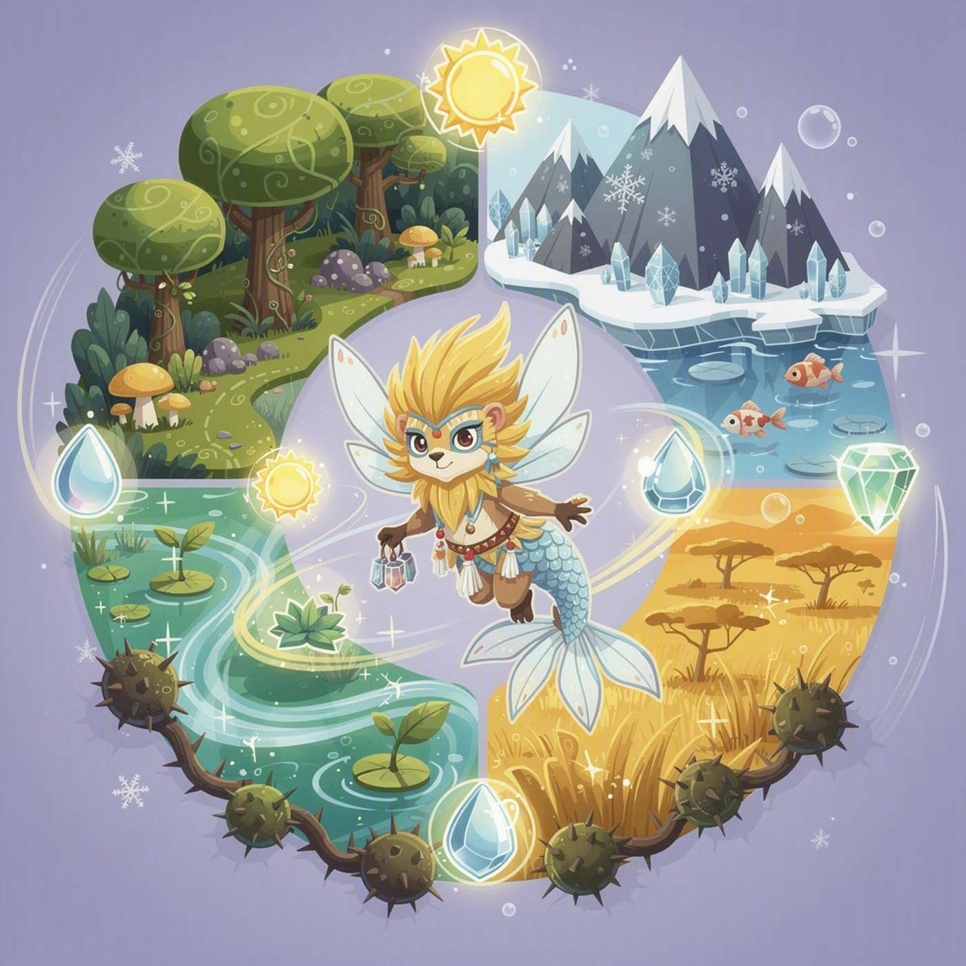 Wild Wonders Nature Quest game artwork