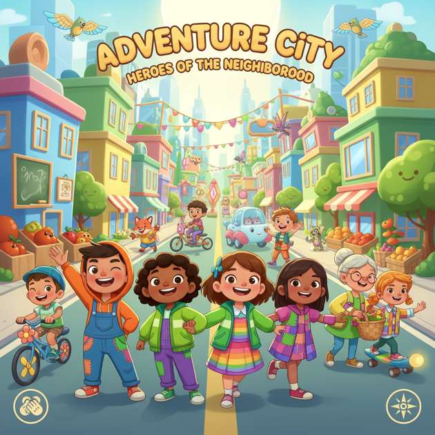 City Heroes Unite - Jabali AI Poster