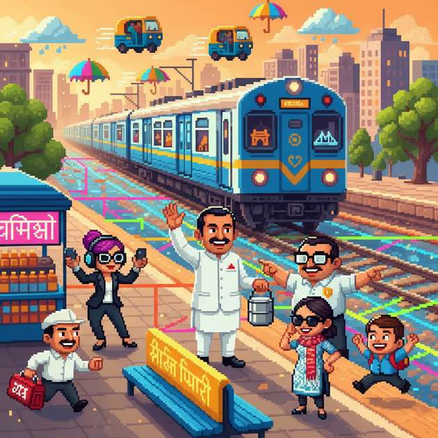Mumbai Local Legends - Jabali AI Poster