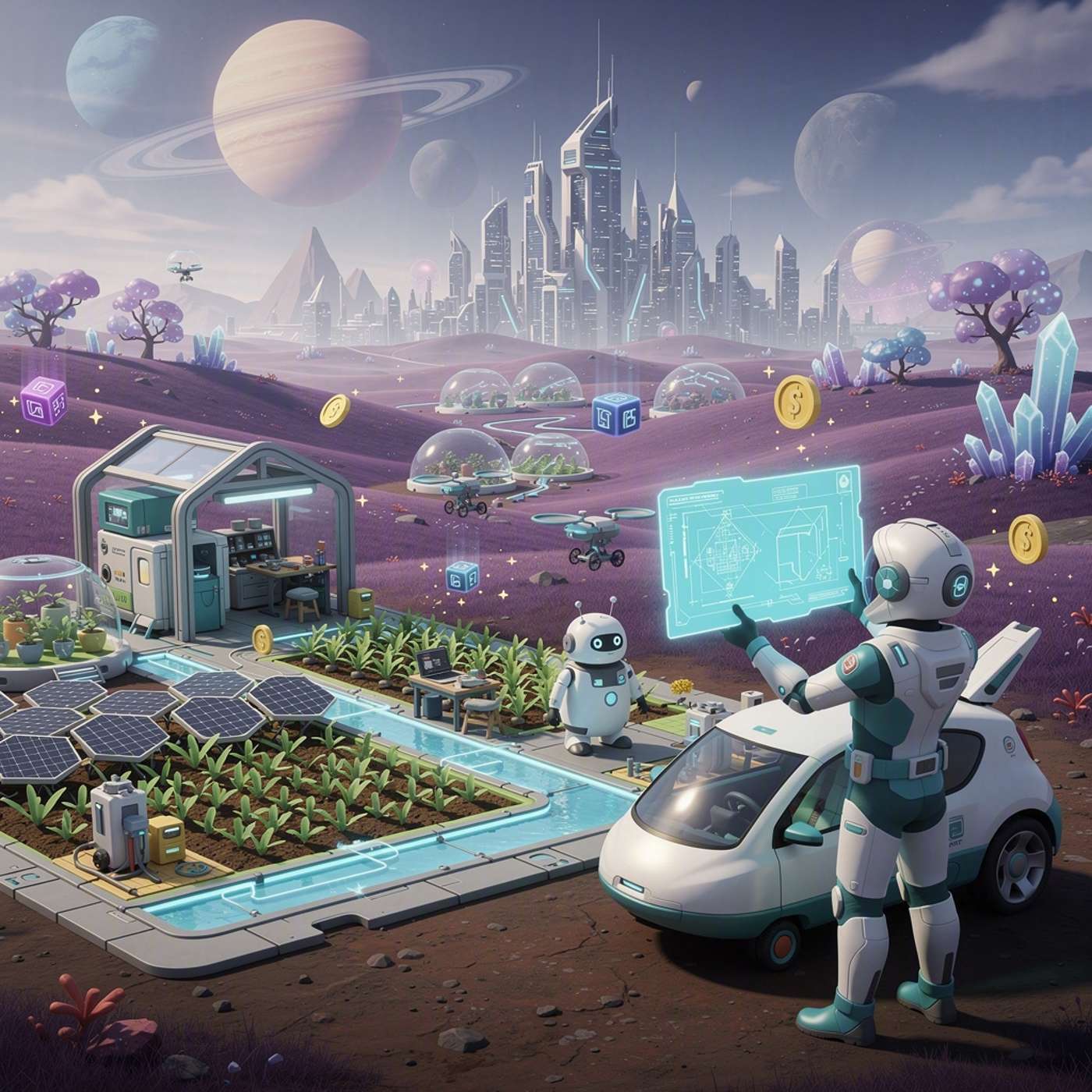 Genesis Frontier game artwork